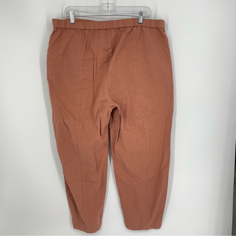Eileen Fisher Hemp Cotton Lantern Pants - Picture 8 of 10